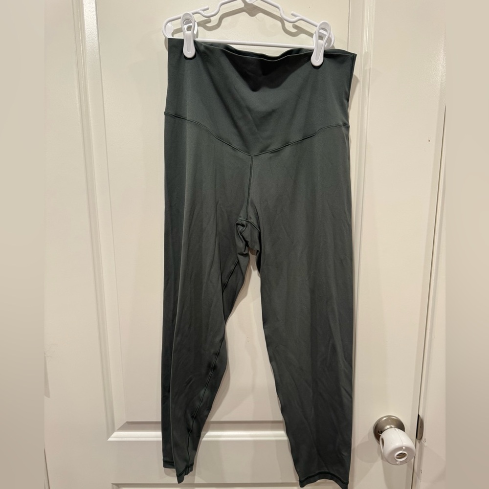 aerie Chill. Play. Move. Leggings in Olive Green